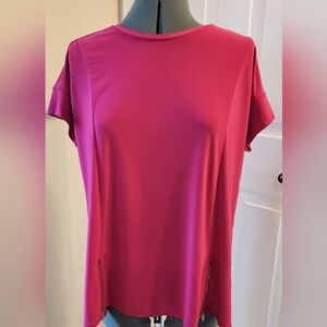 Anthony Originals ladies fuschia blouse. Size L